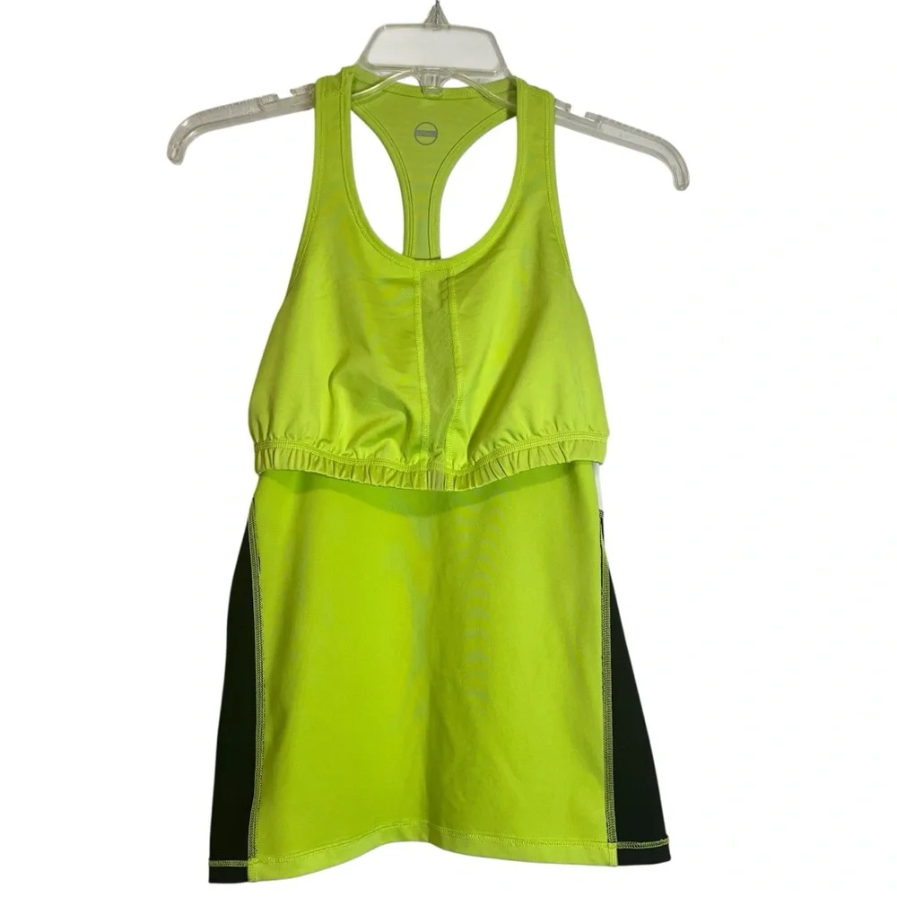 Lauren Ralph Lauren Racerback Jersey Tank with Built in Bra Size Medium - Picture 7 of 9